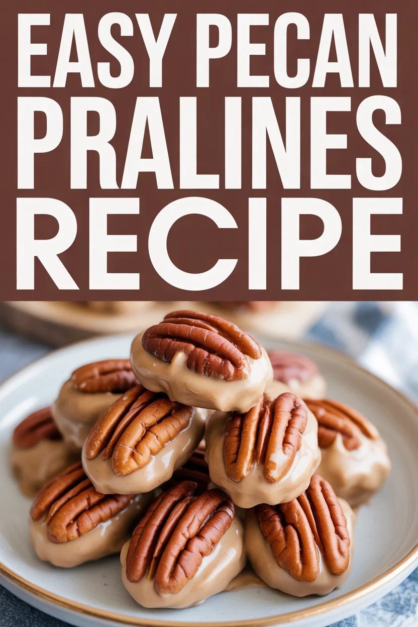 Easy Pecan Pralines Recipe