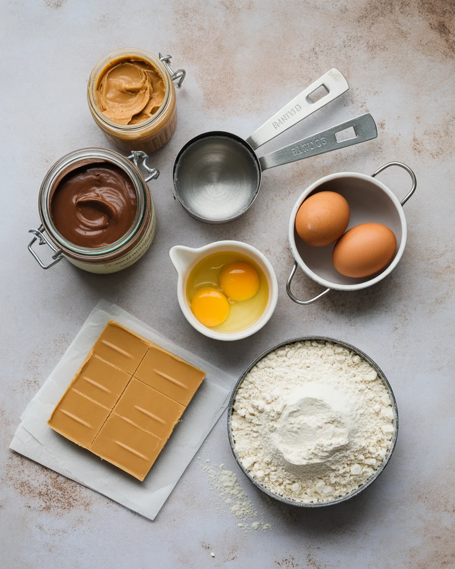 Easy Lunch Lady Peanut Butter Bars