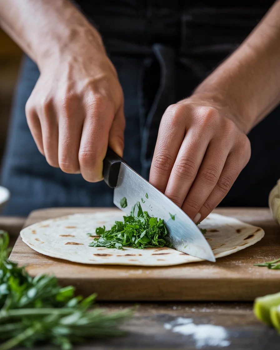 Easy Blooming Quesadilla Ring