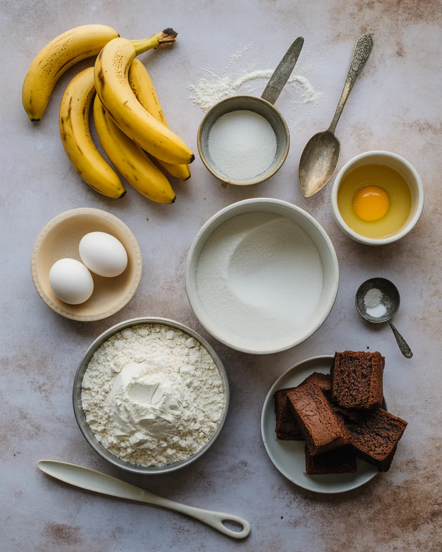 Easy Banana Bread Brownies
