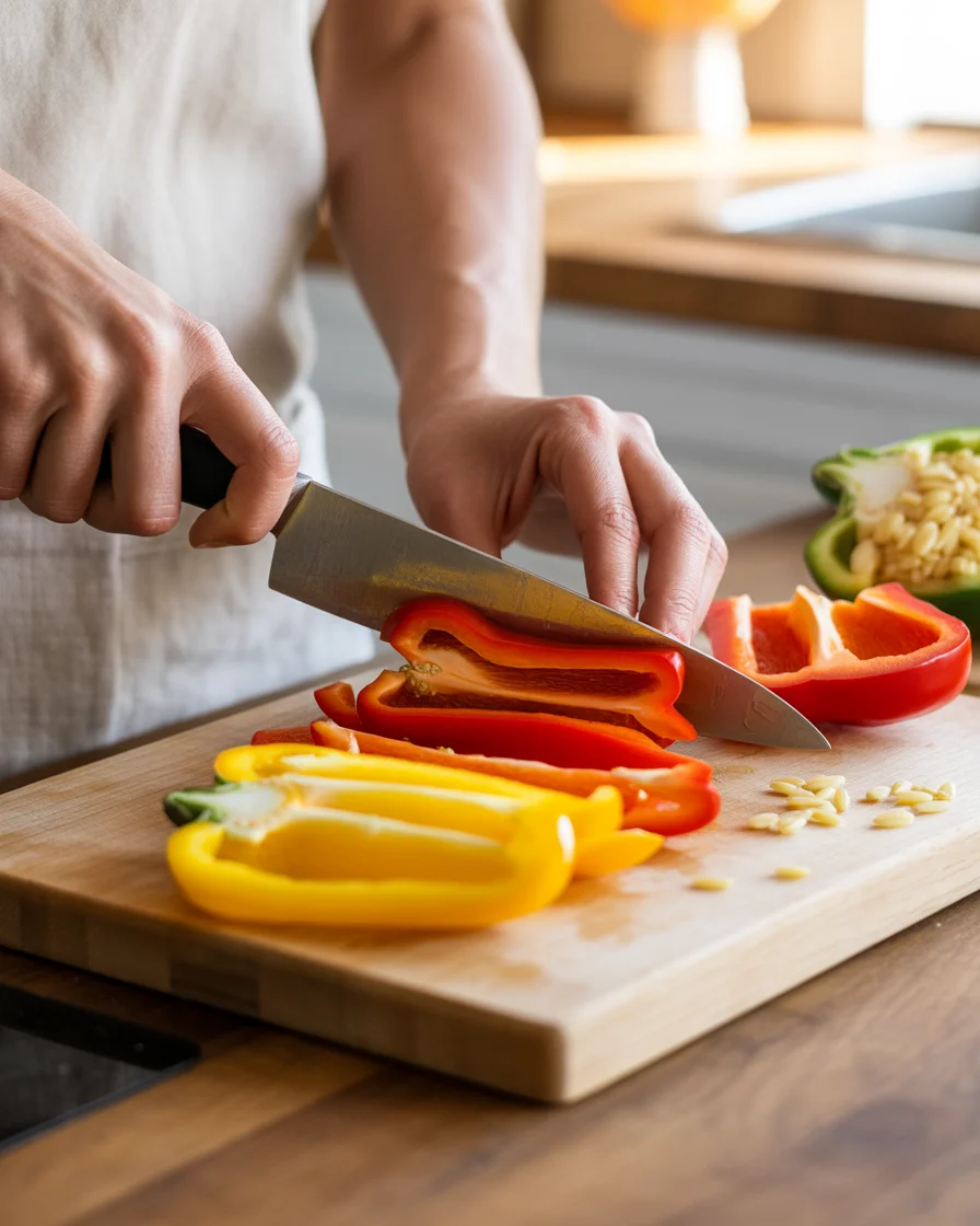Easy Rainbow Orzo Salad