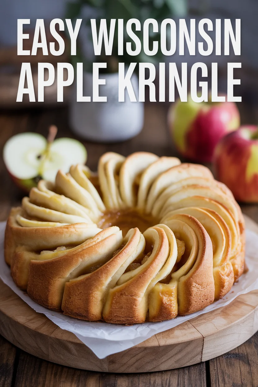 Easy Wisconsin Apple Kringle