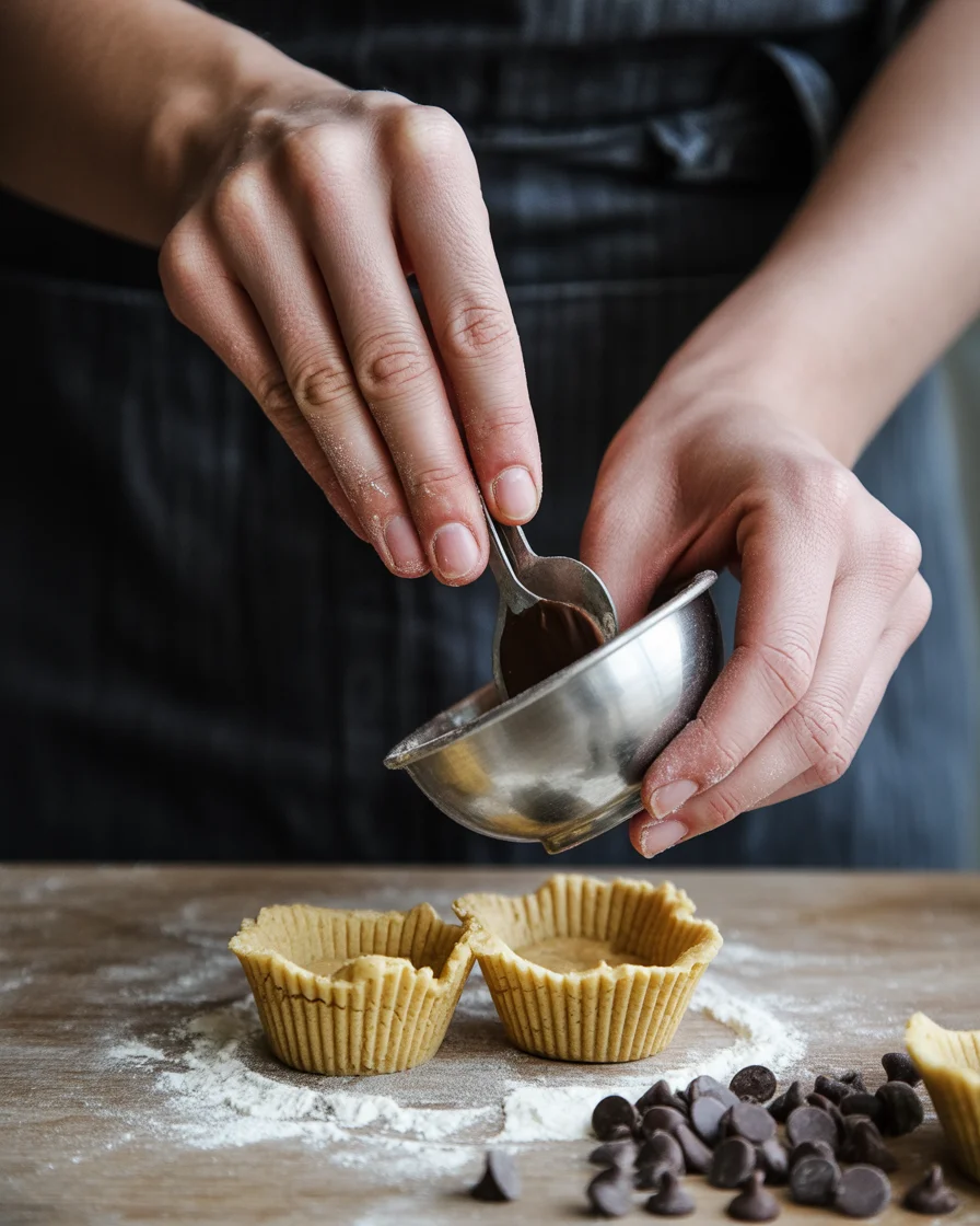 Easy Chocolate Chip Cookie Cups