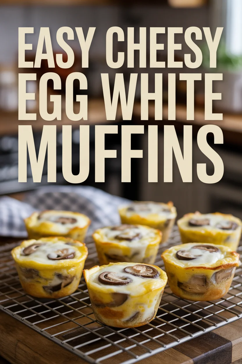 Easy Cheesy Egg White Muffins