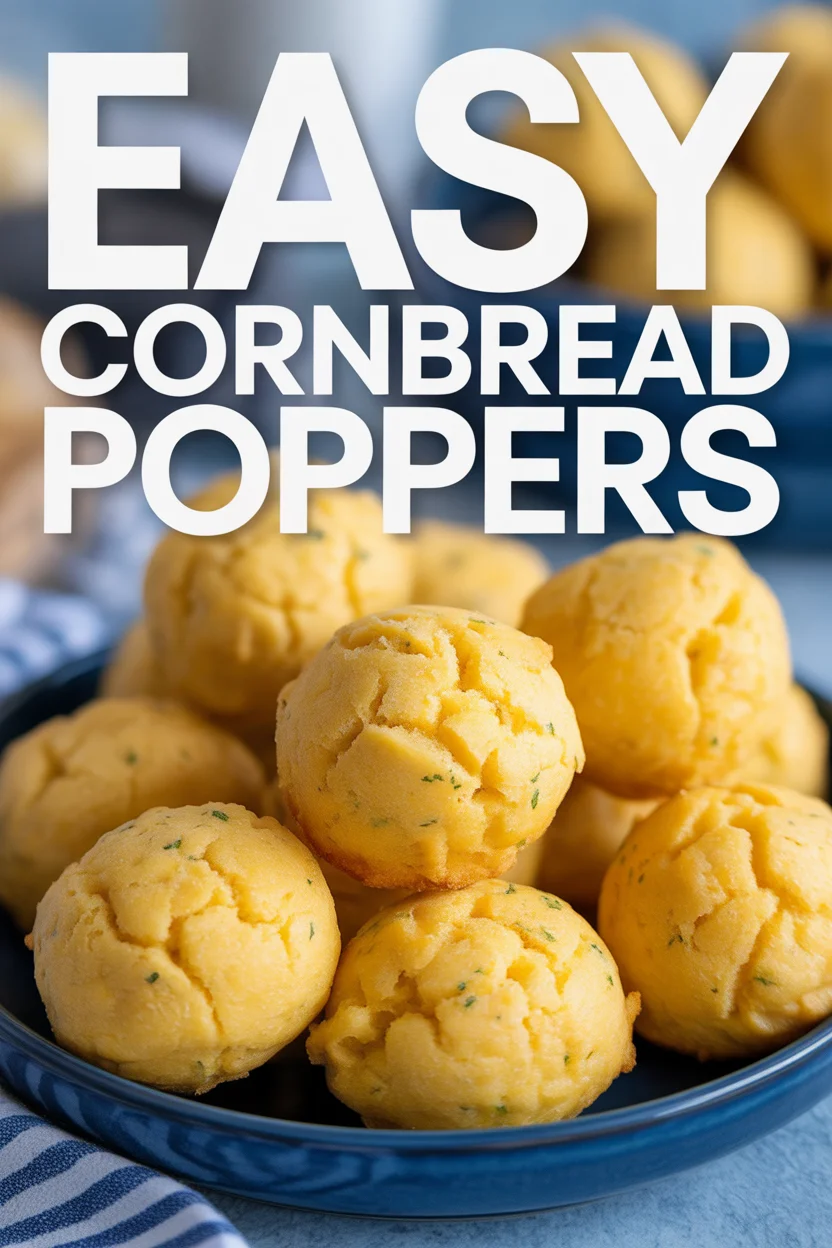 Easy Cornbread Poppers