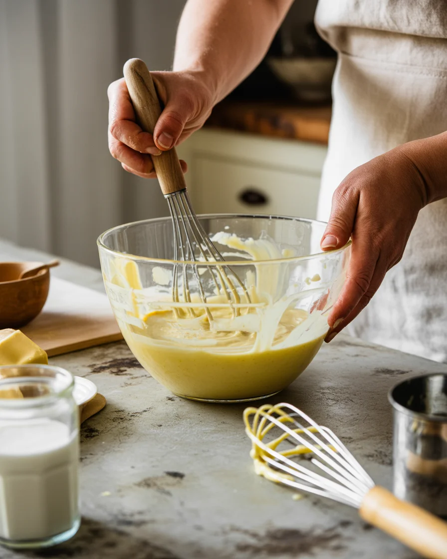 Easy Vanilla Magic Custard Cake