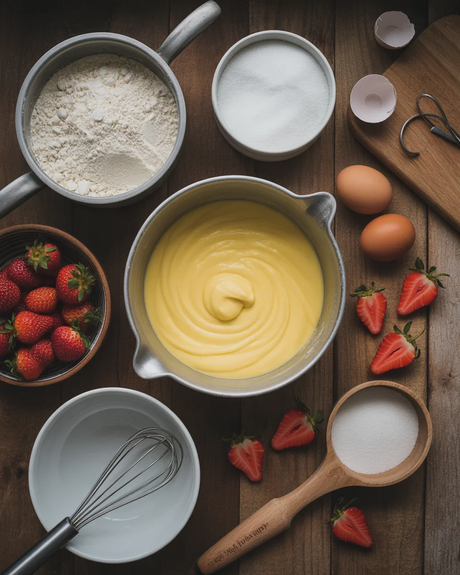 Easy Vanilla Magic Custard Cake