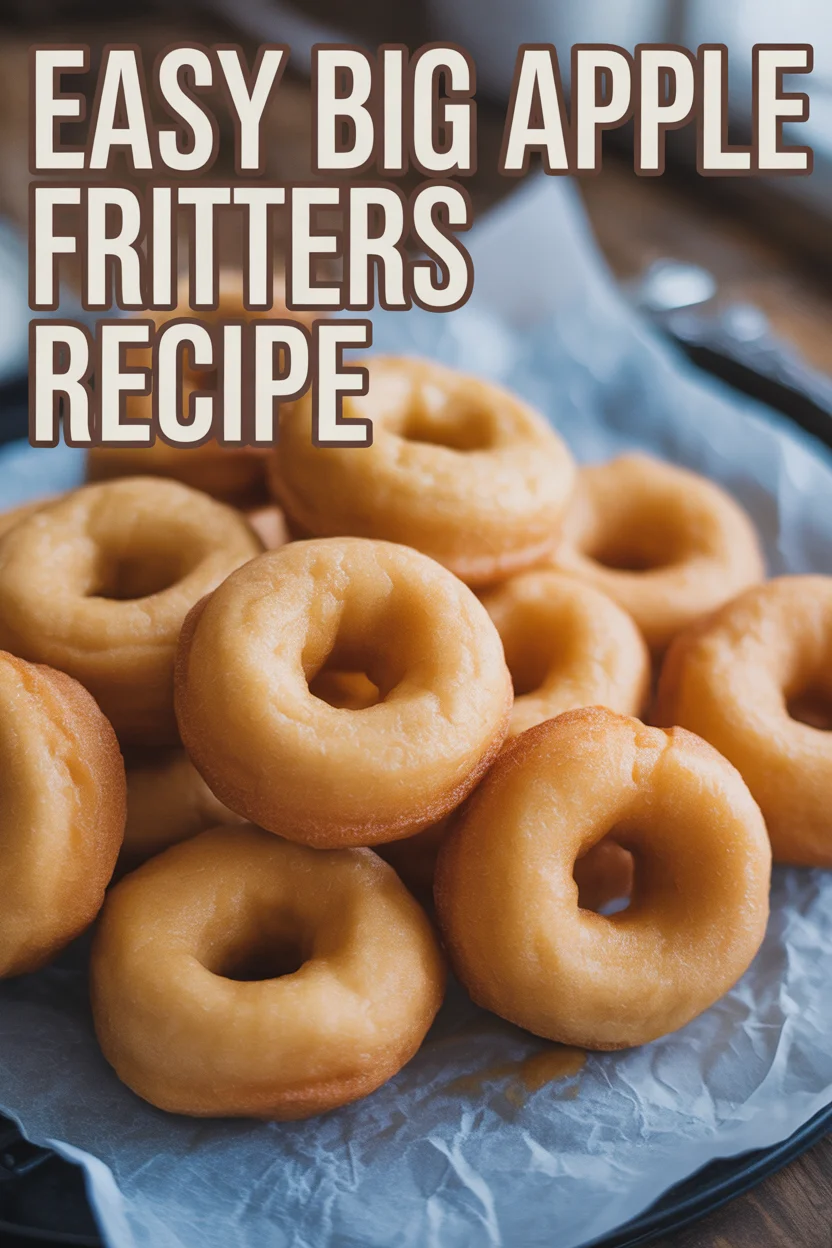 Easy Big Apple Fritters Recipe