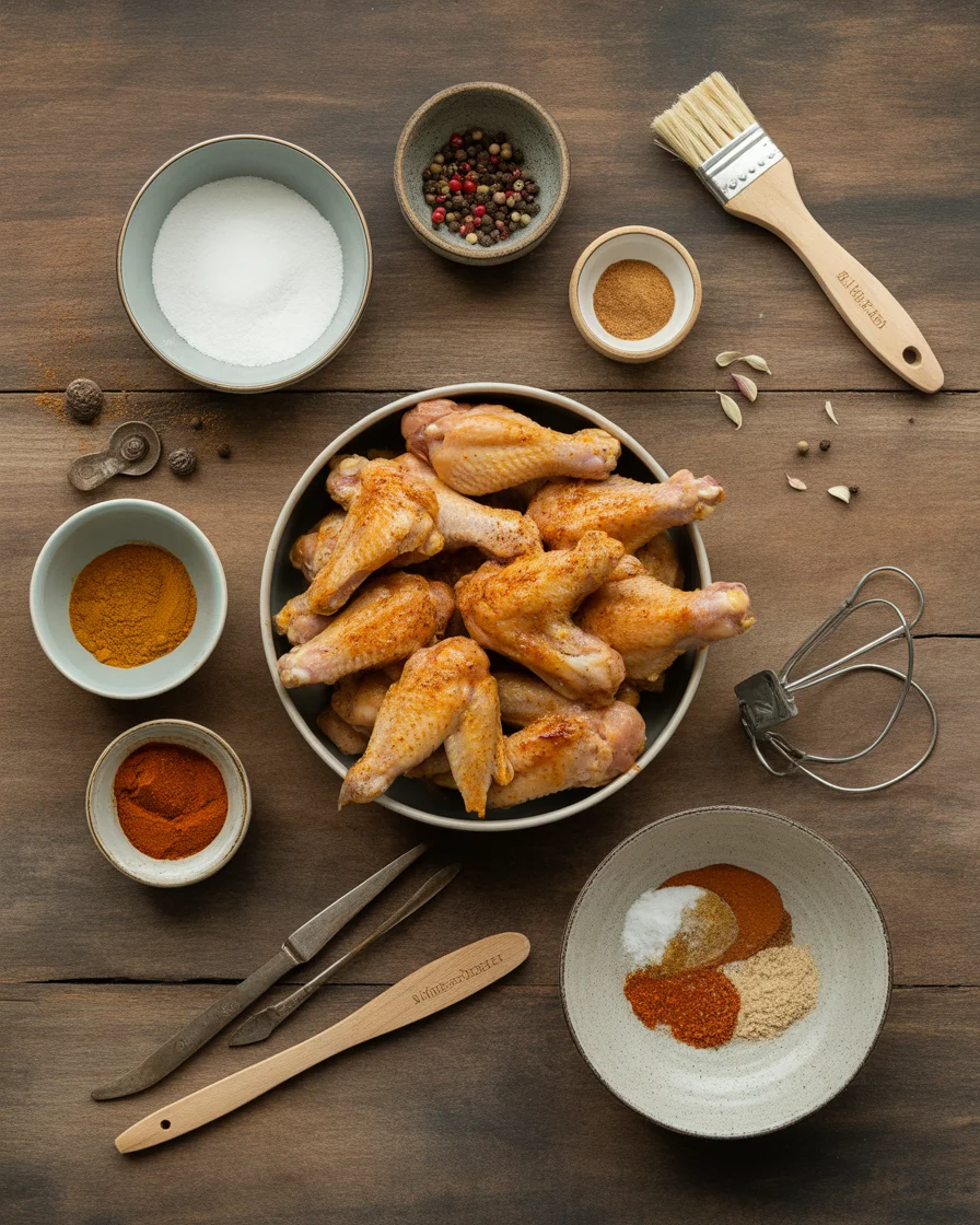 Easy Oven BBQ Chicken Wings