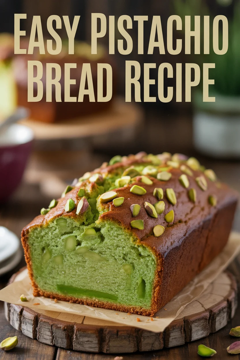 Easy Pistachio Bread Recipe
