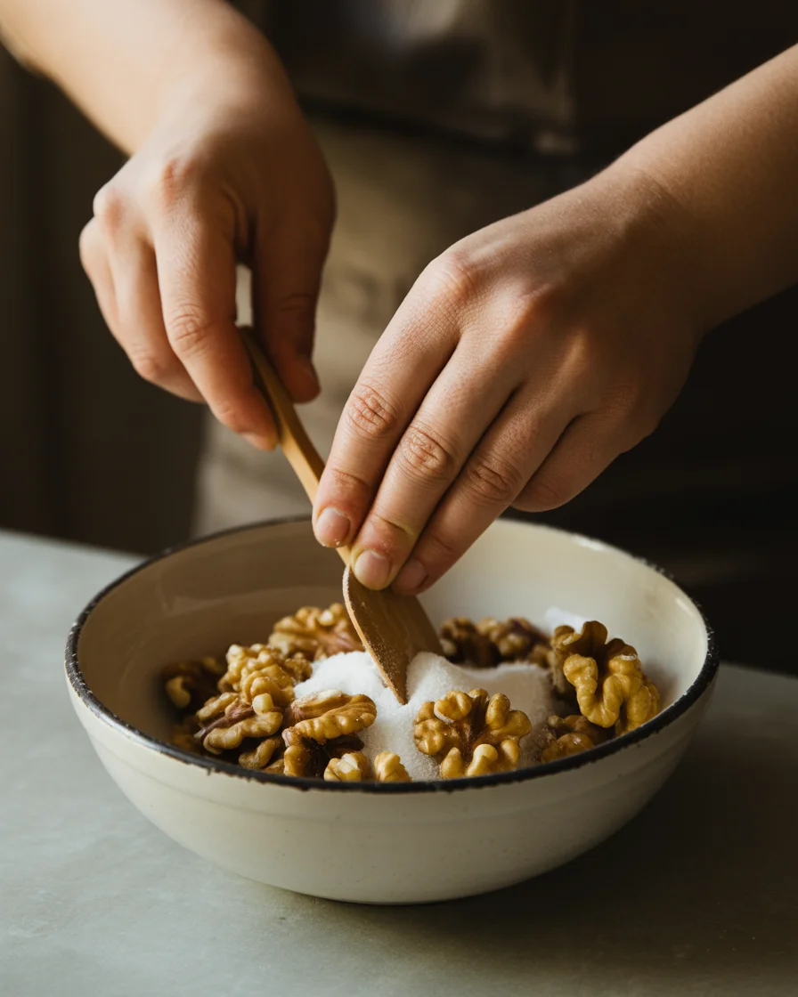 Easy Candied Walnuts Recipe