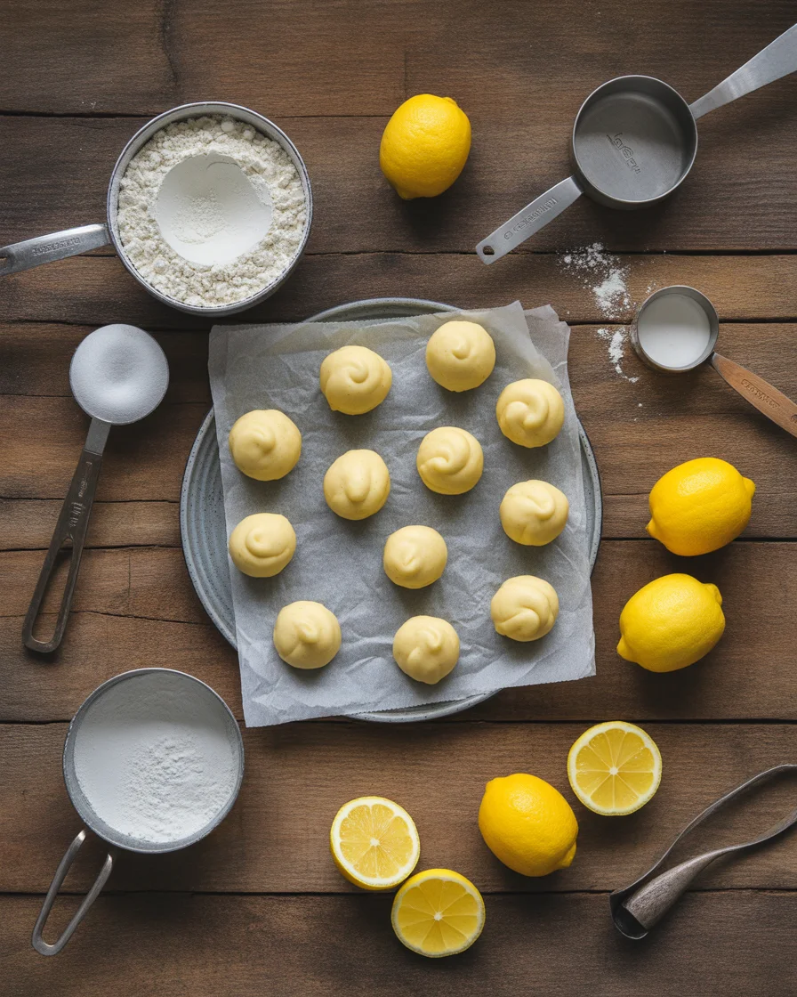 Easy Italian Lemon Drop Cookies