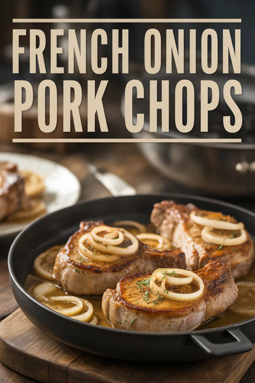 French Onion Pork Chops
