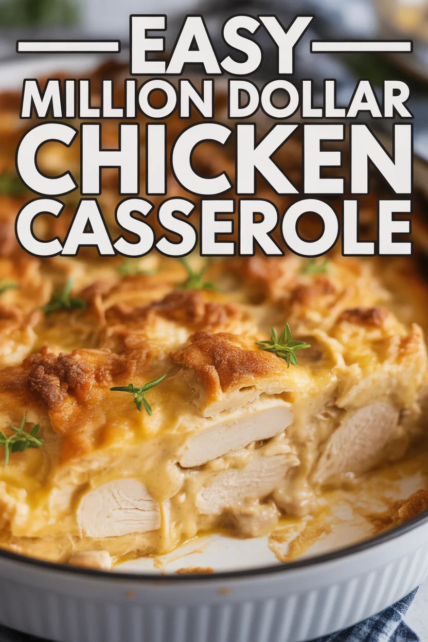 Easy Million Dollar Chicken Casserole