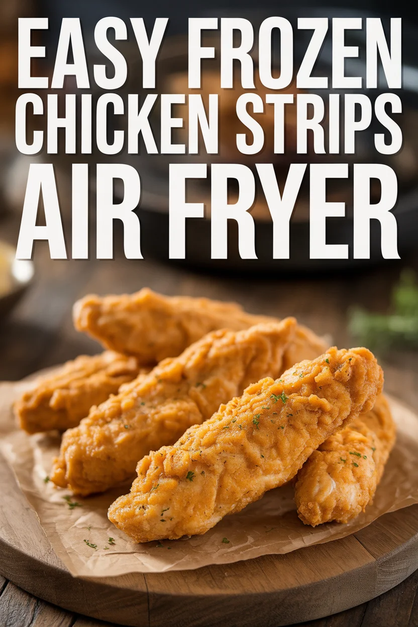 Easy Frozen Chicken Strips Air Fryer