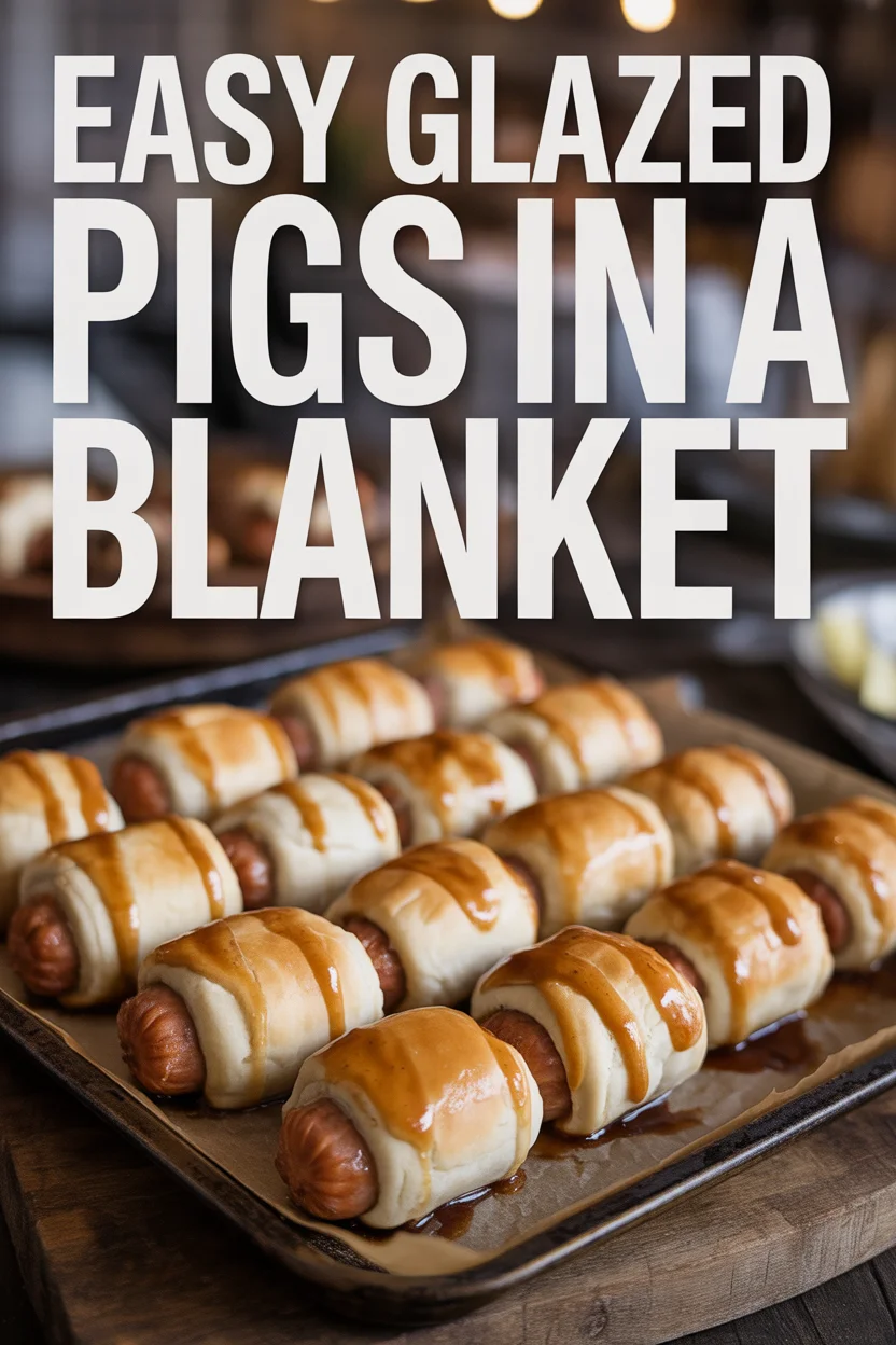 Easy Glazed Pigs In A Blanket