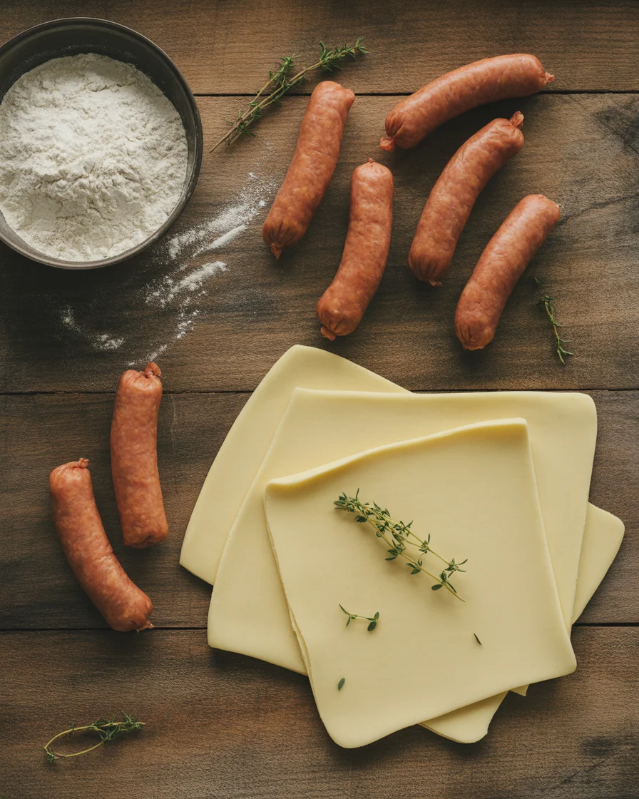 Easy Glazed Pigs In A Blanket