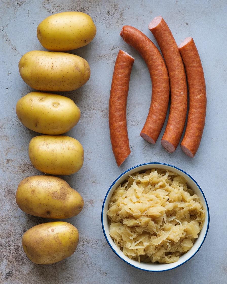 Easy Crockpot Polish Sausage Sauerkraut And Potatoes
