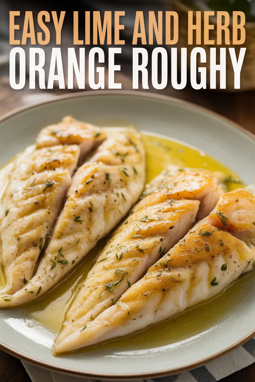 Easy Lime And Herb Orange Roughy