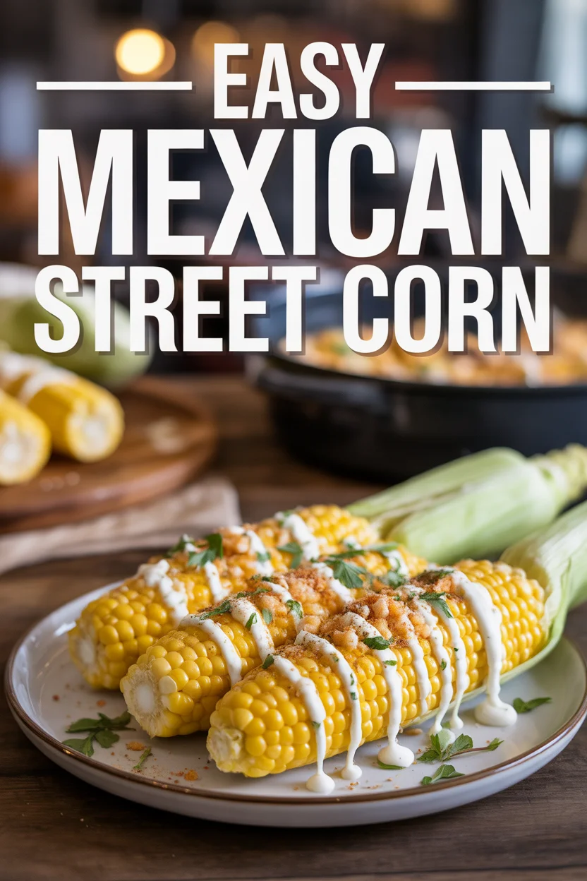 Easy Mexican Street Corn