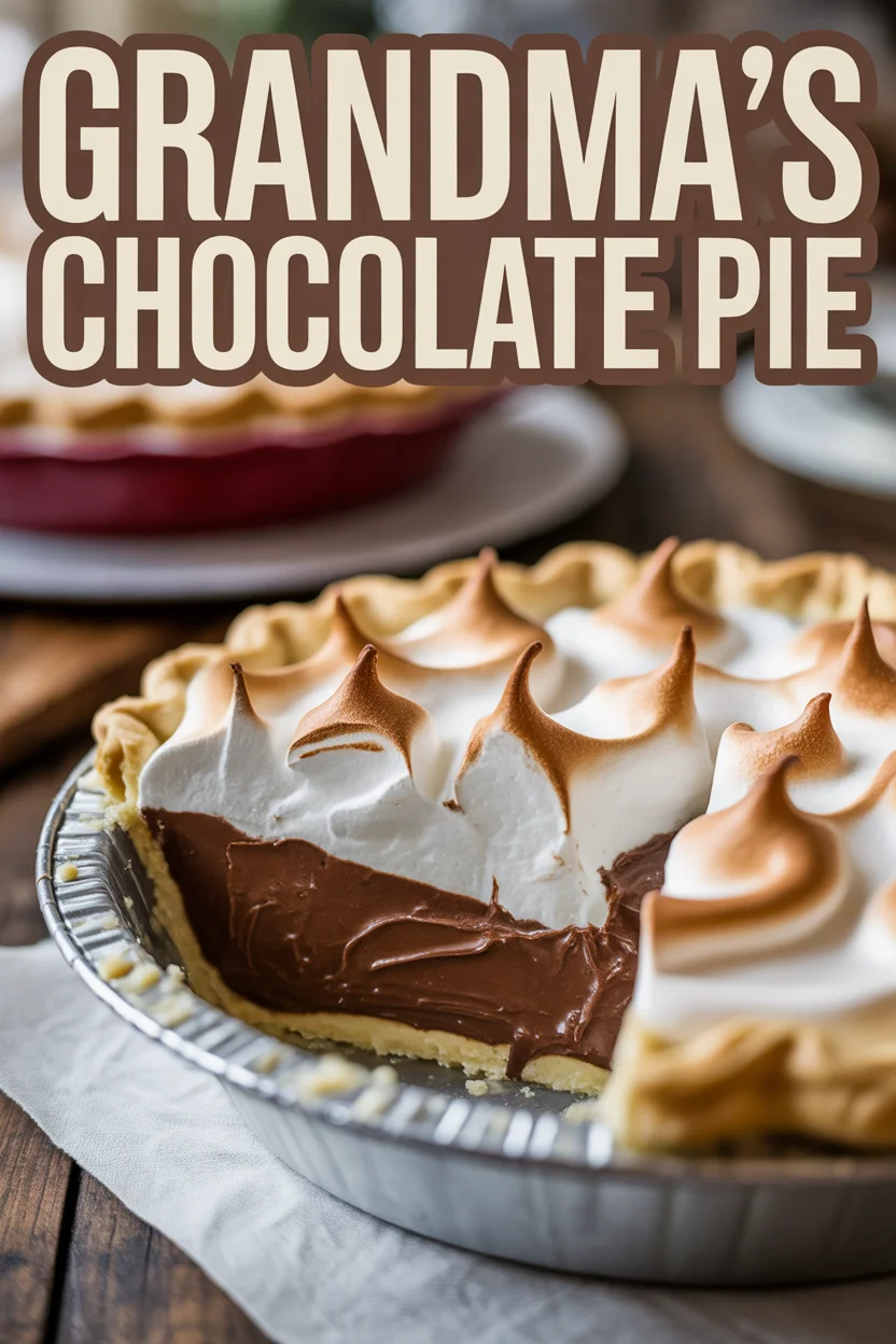 Grandma’s Chocolate Pie