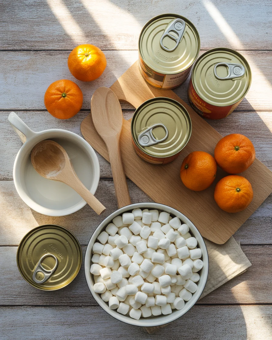 Easy Orange Dreamsicle Salad