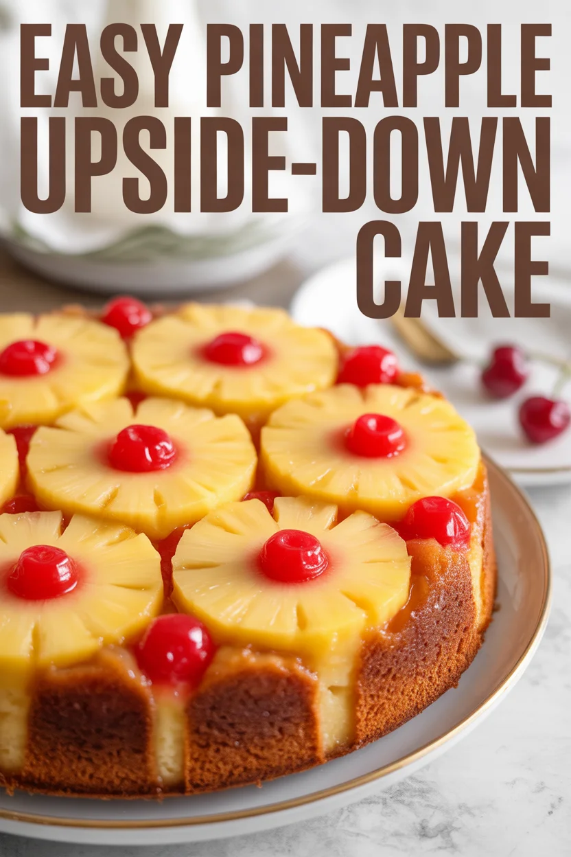 Easy Pineapple Upside-Down Cake