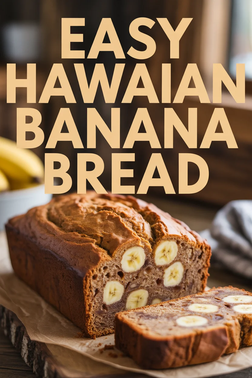 Easy Hawaiian Banana Bread