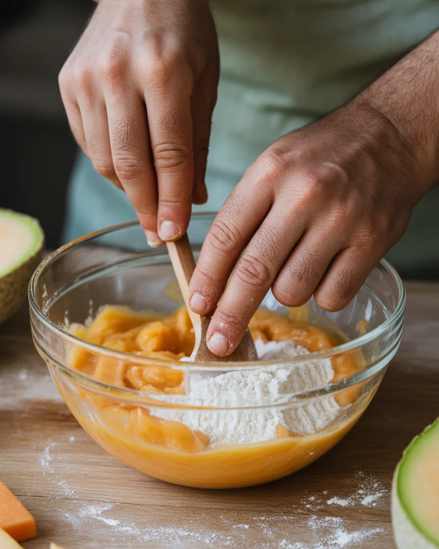 Easy Cantaloupe Quick Bread