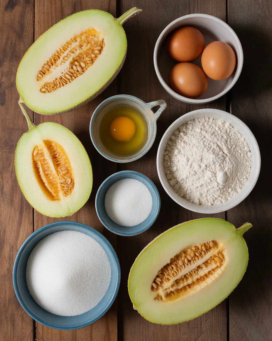 Easy Cantaloupe Quick Bread