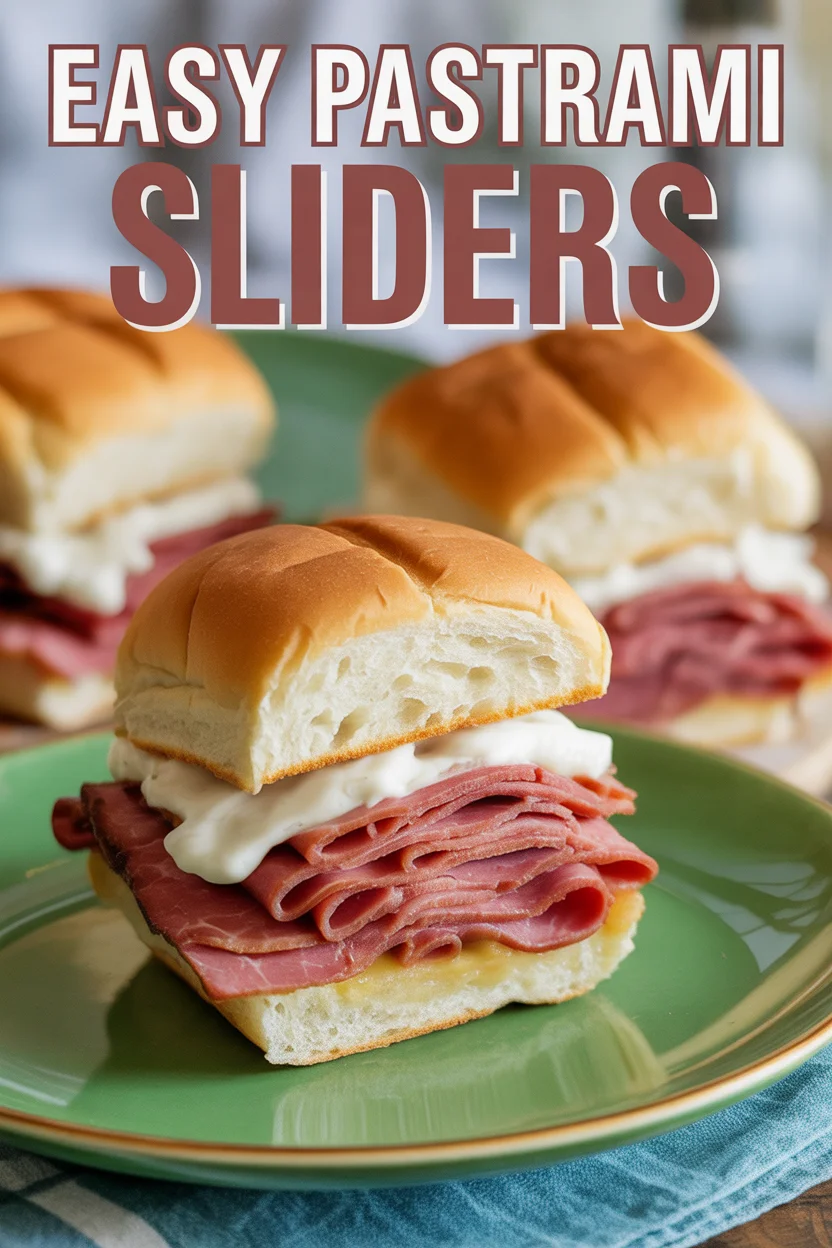 Easy Pastrami Sliders