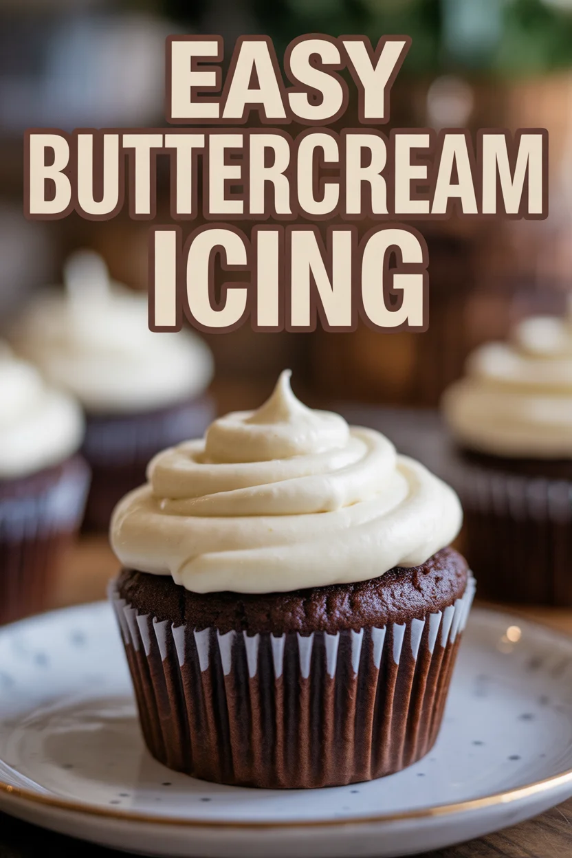 Easy Buttercream Icing