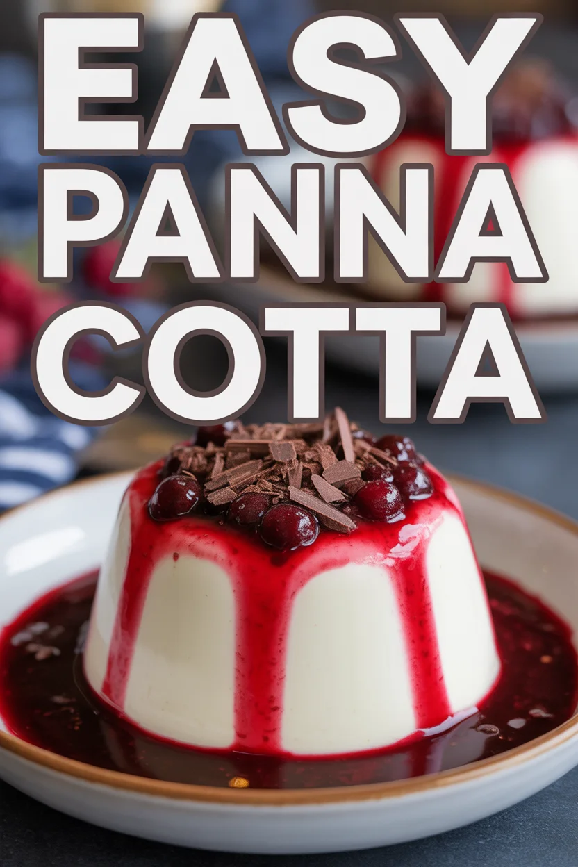Easy Panna Cotta