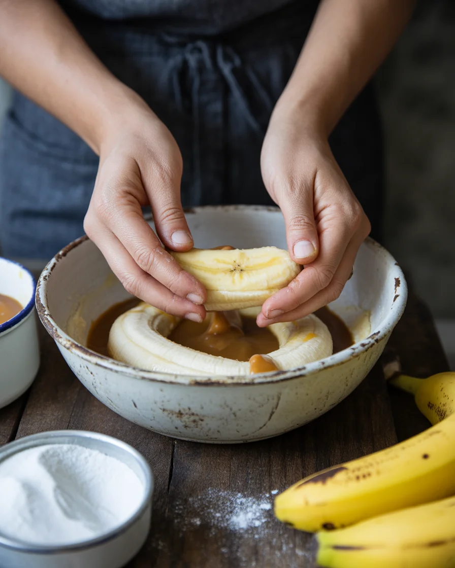 Salted Caramel Banana Bread