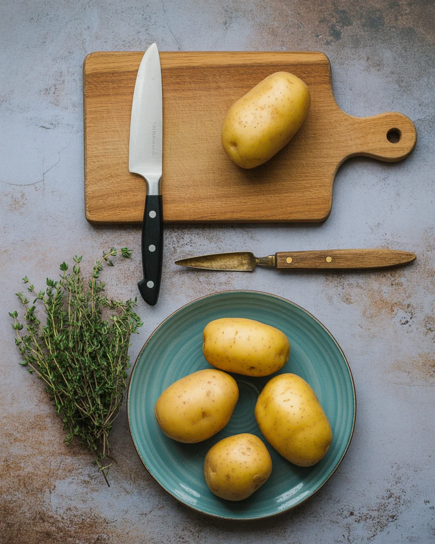 cheesy potato stacks