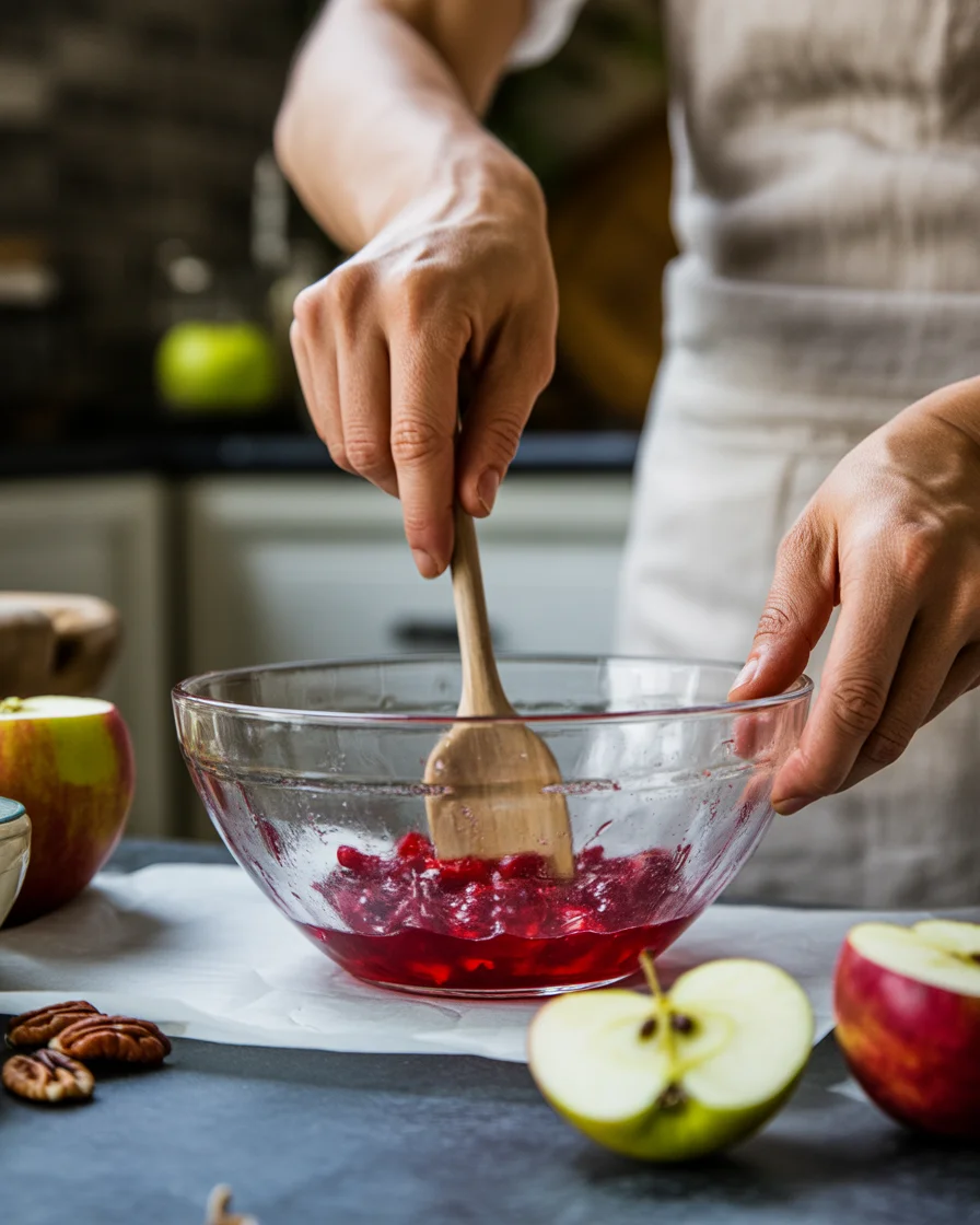 Cranberry Apple Jello Salad