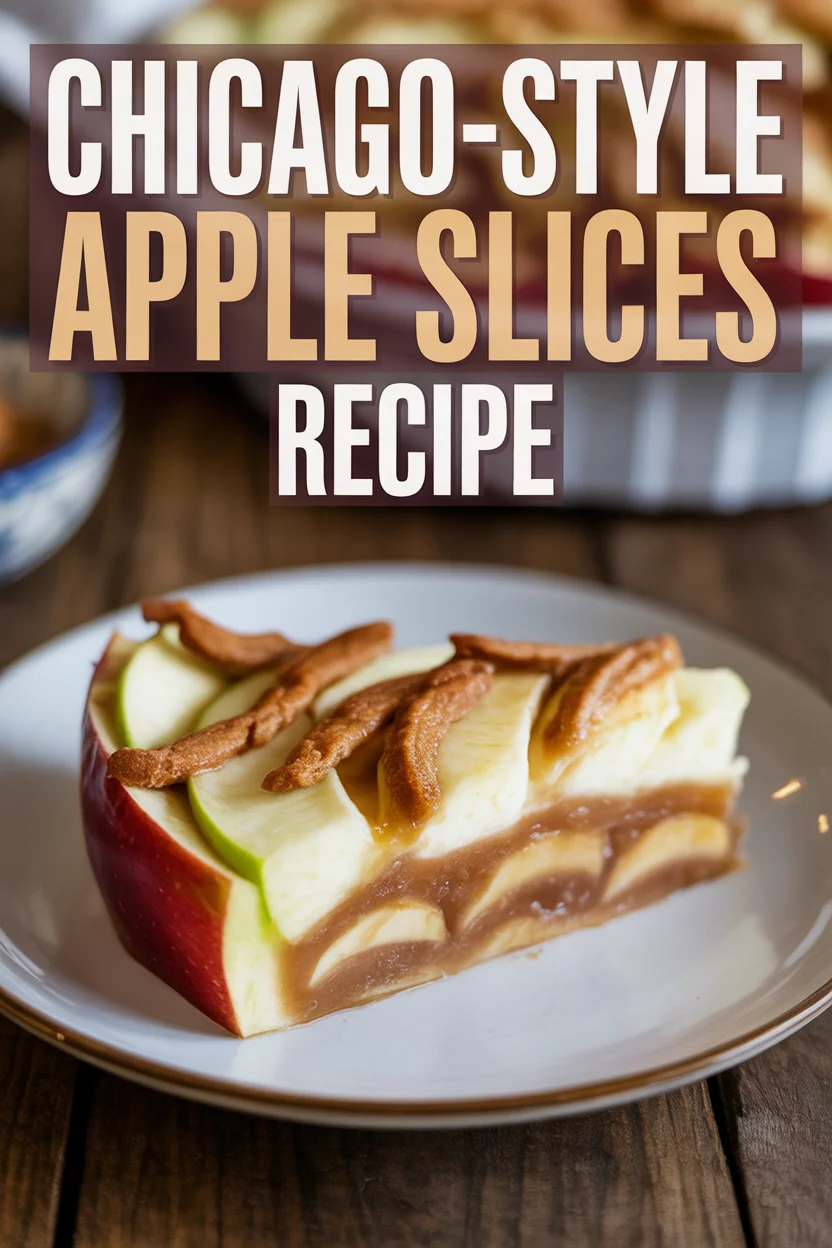 Chicago-style apple slices recipe