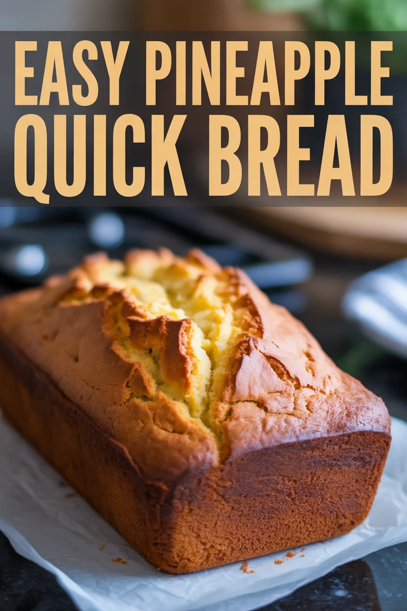Easy Pineapple Quick Bread