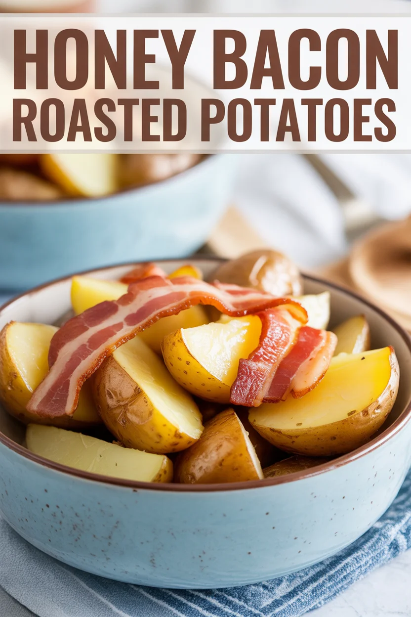 Honey Bacon Roasted Potatoes