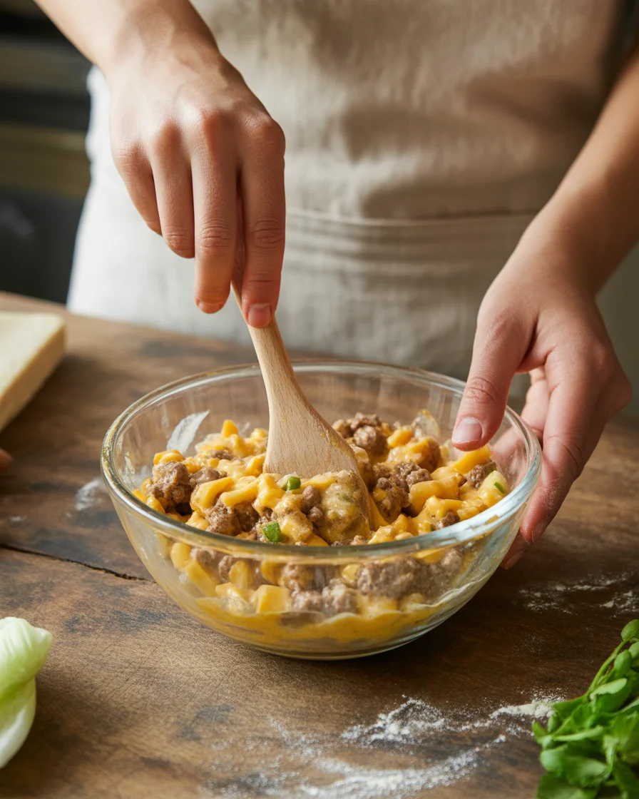Easy BISQUICK Impossible Cheeseburger Pie