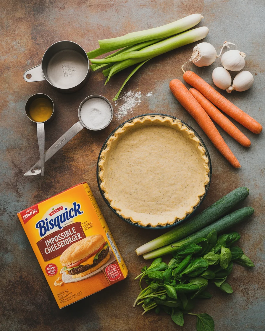 Easy BISQUICK Impossible Cheeseburger Pie