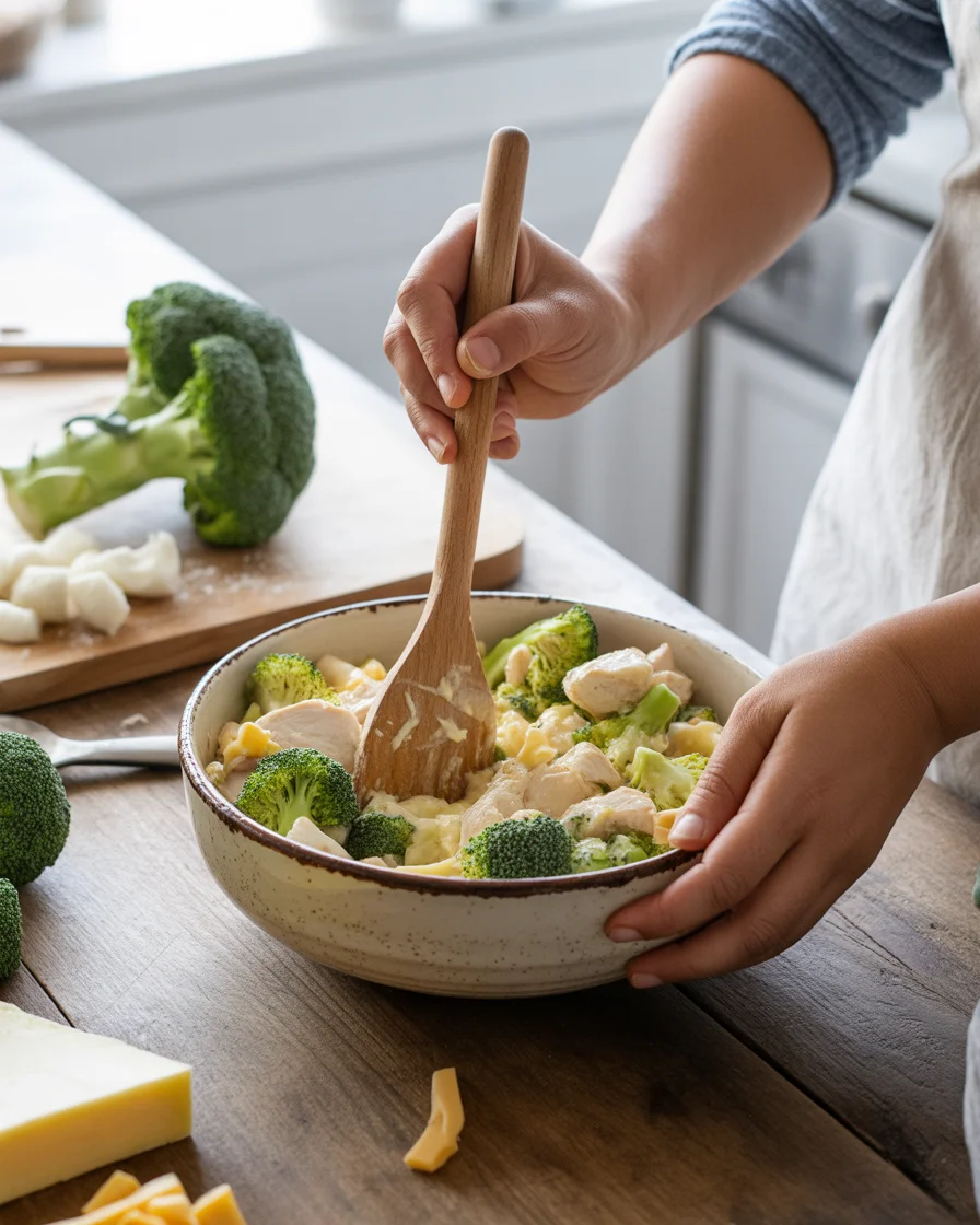 Easy Chicken Broccoli Casserole
