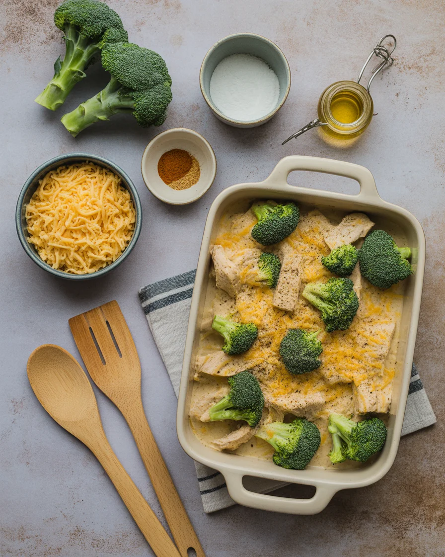 Easy Chicken Broccoli Casserole
