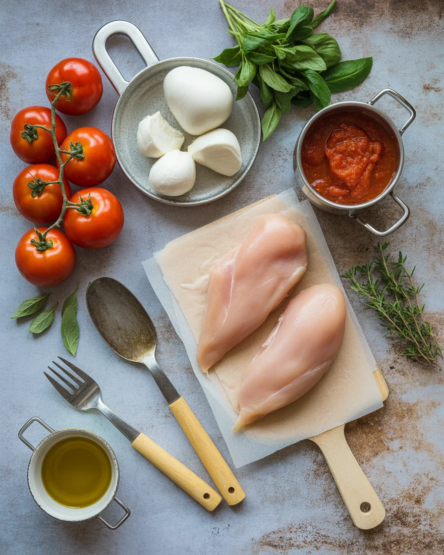 Quick And Easy Mozzarella Chicken