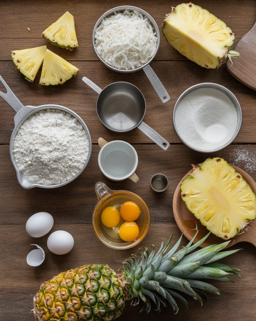 Easy Pineapple Coconut God Bless America Cake