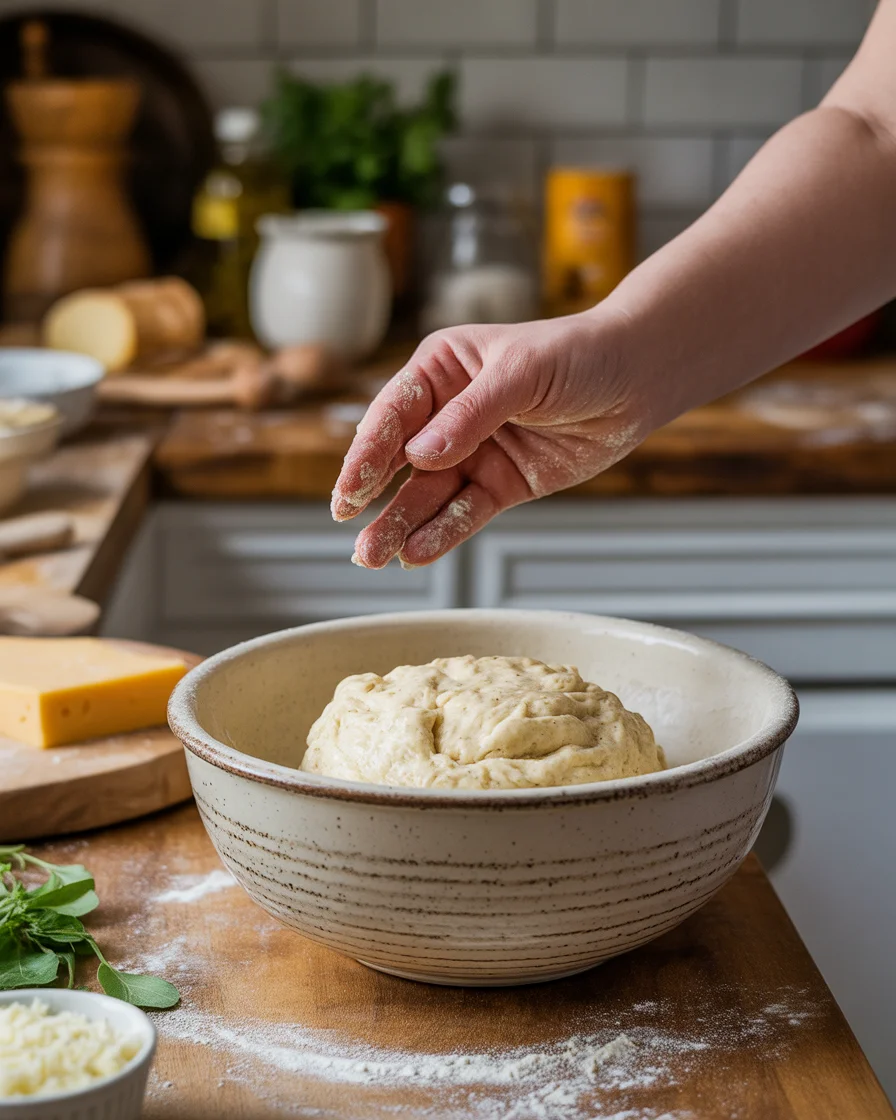 Easy Cheddar Cheese Quick Bread