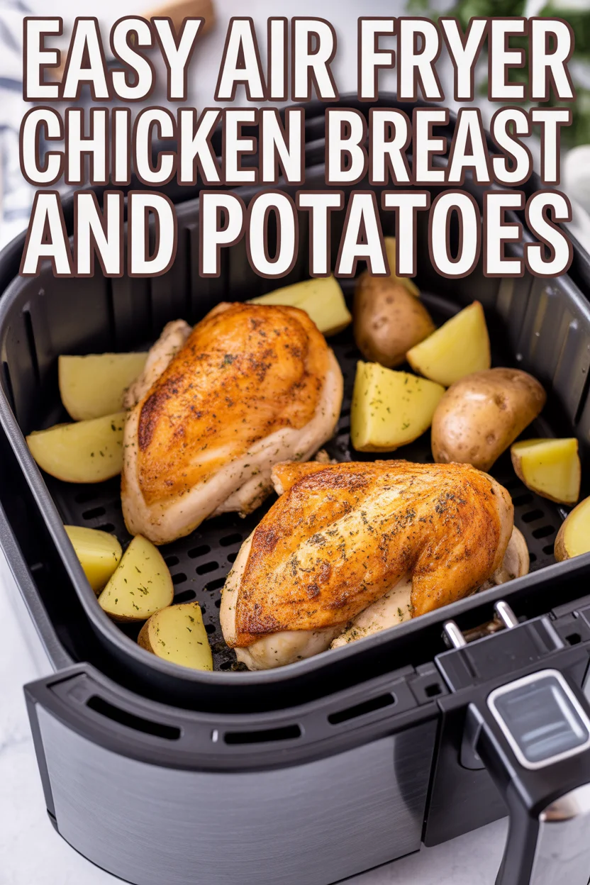 Easy Air Fryer Chicken Breast And Potatoes