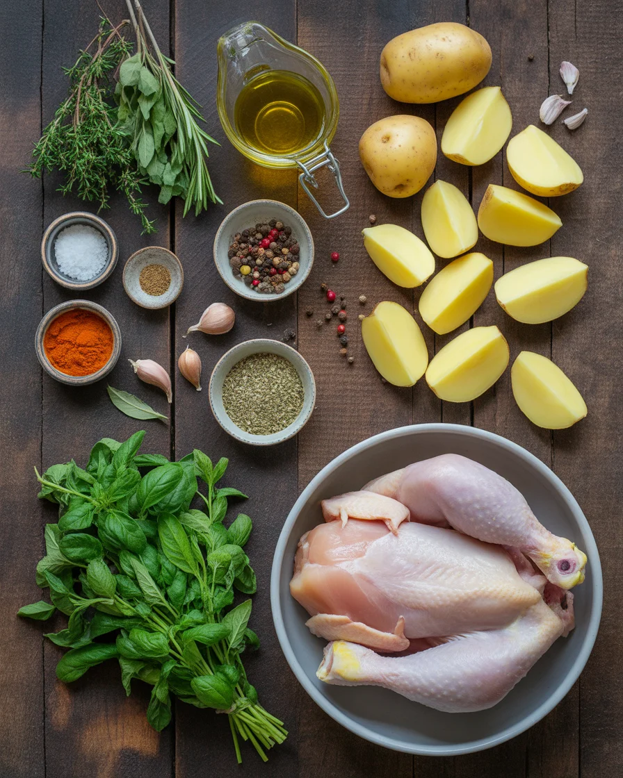 Easy Air Fryer Chicken Breast And Potatoes