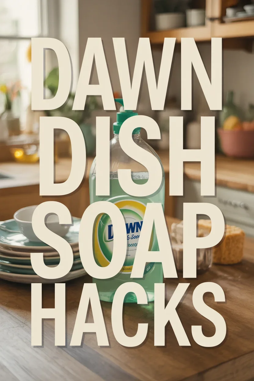 13 Genius Ways To Use Dawn Dish Soap