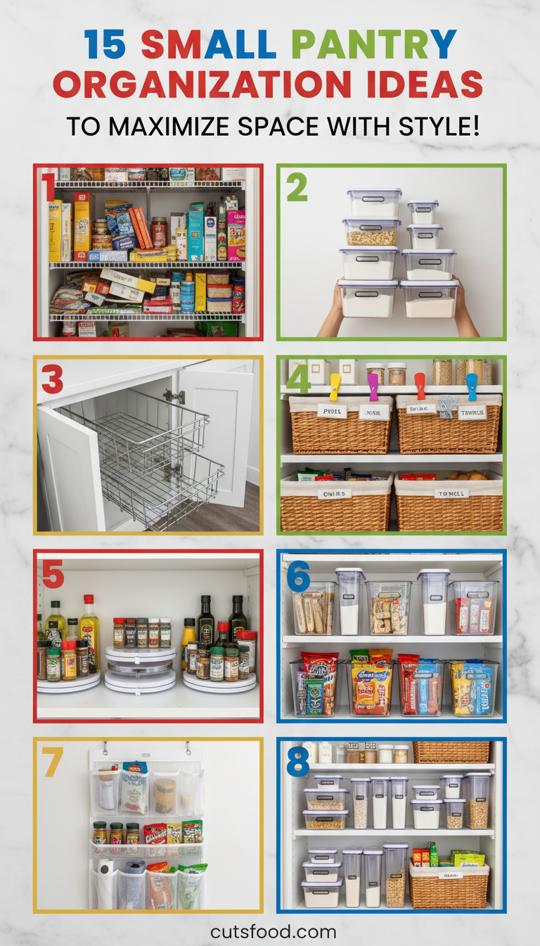 15 Small Pantry Organization Ideas to Maximize Space with Style